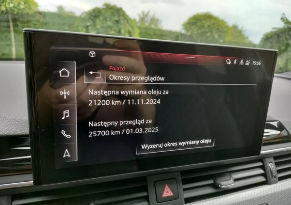 Audi RS5 cena 329900 przebieg: 16000, rok produkcji 2020 z Miastko małe 781